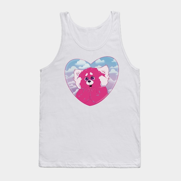 Lovely Red Panda Tank Top by DistinctlyCurvy